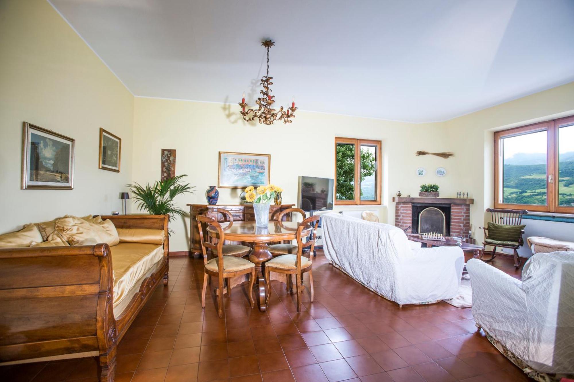 Willa Casa Del Bosco - Vista Mozzafiato & Parco 4 Ettari Bobbio Zewnętrze zdjęcie